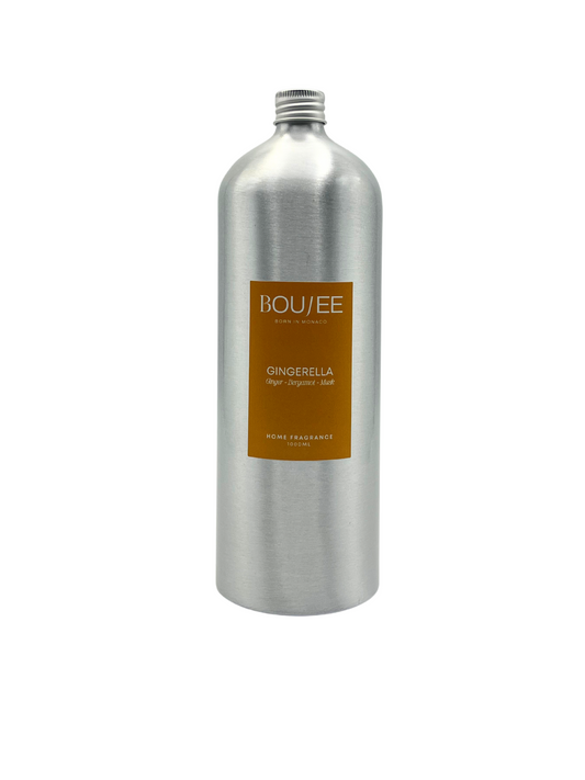 BOUJEE MONACO Gingerella XL Refill in aluminium packaging, delivering a bold and refreshing scent designed to energize your space.