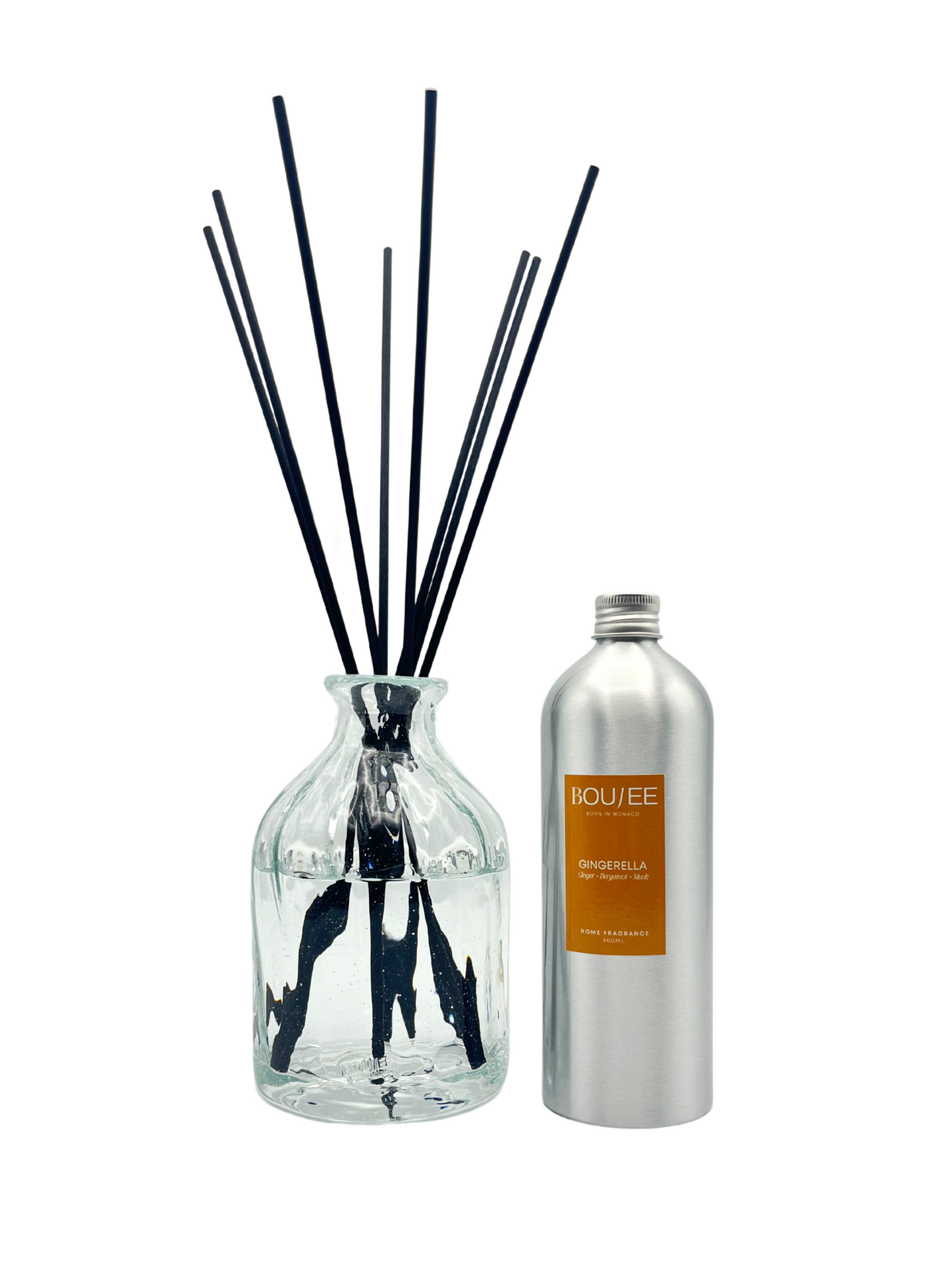 BOUJEE Monaco Lüme Diffuser with Gingerella fragrance – Ginger, bergamot, and musk notes