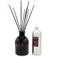 Unfigettable Diffuser by BOUJEE Monaco, elegantly showcasing a blend of fig, sweet violet, and musk in handblown glass.