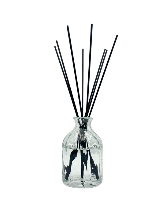 BOUJEE Monaco Lüme 500ml Transparent Glass Diffuser – Handblown minimalist design