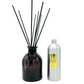 A luxurious reed diffuser from BOUJEE MONACO, elegantly crafted to fill your space with a warm and festive aroma, perfect for the winter season.